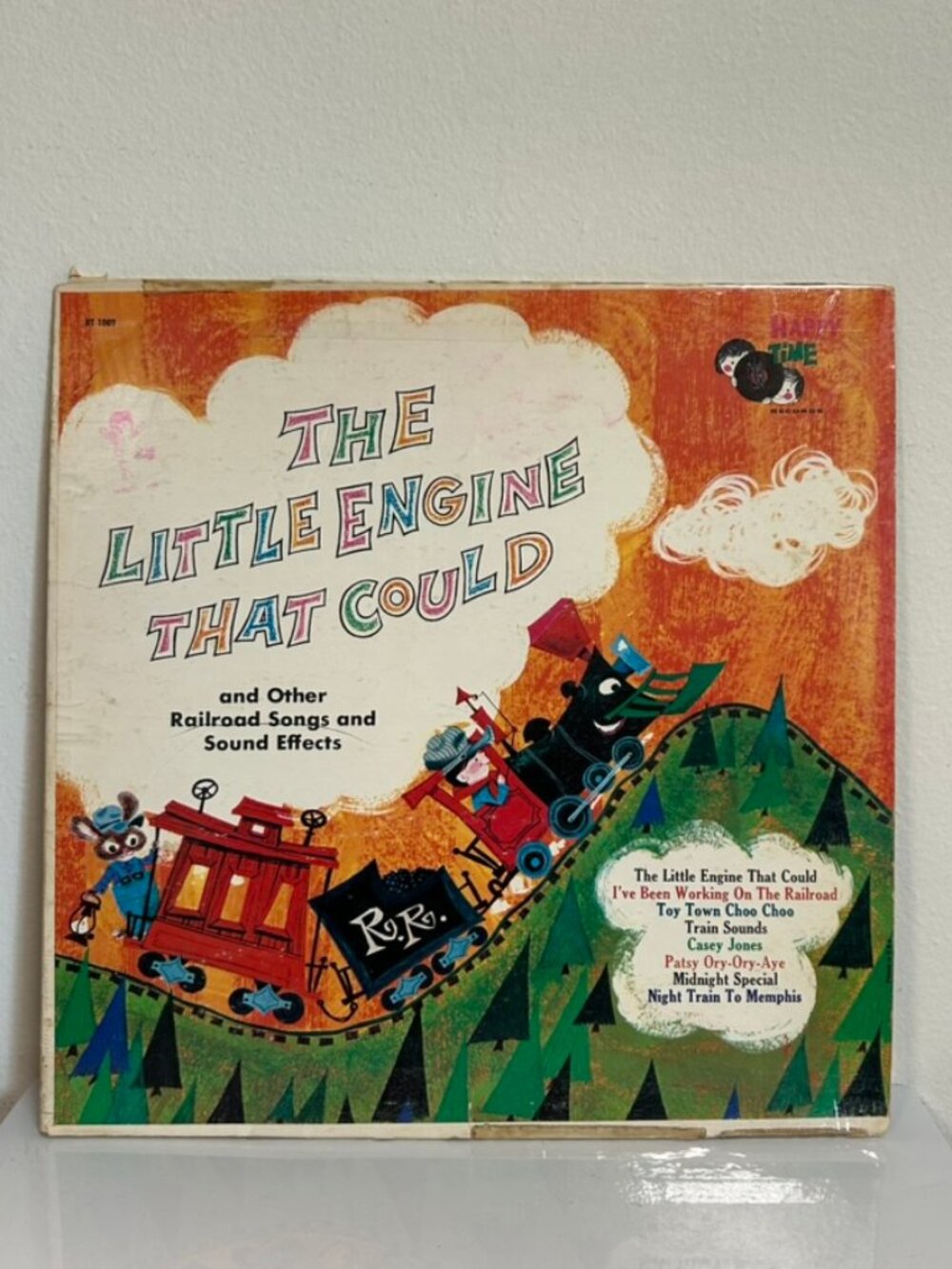 The Little Engine That Could LP 12" Vinyl Record Album LP Children's Happy Time